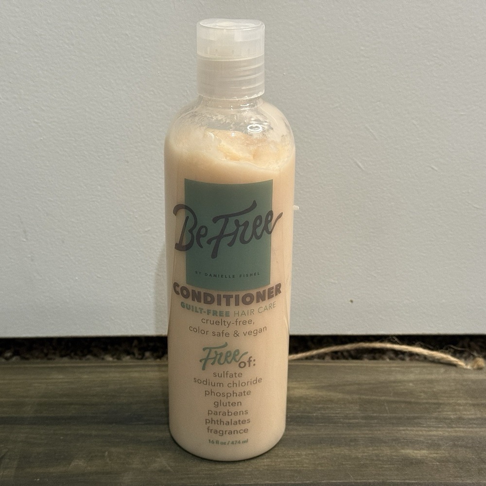 Be Free Conditioner Guilt Free Hair Care Color Safe &‎ Vegan 8 Oz Not Sealed